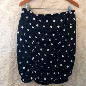 Victoria Secret, Fun & Flirty, Polka Dot, Pencil Skirt🖤🤍🖤